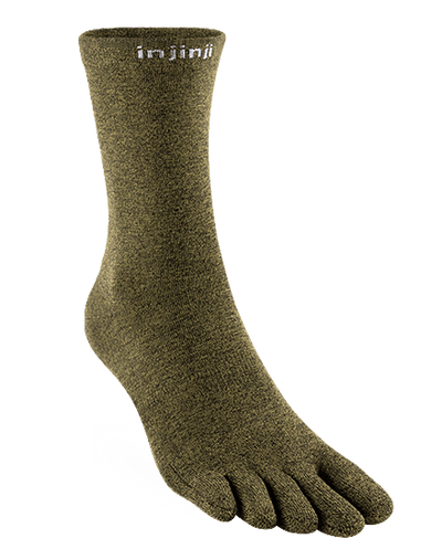 Injinji Liner CoolMax - Crew Socks Pine