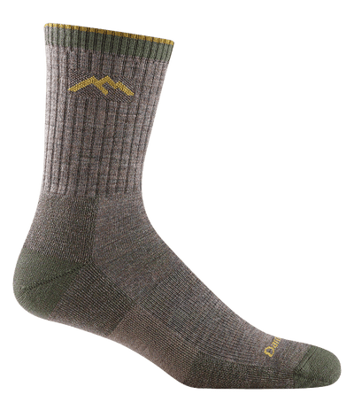 Darn Tough Men's Hiker Midweight - Micro Crew Socks Taupe