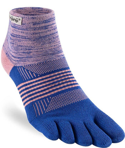 Injinji Trail Midweight Women's - Mini Crew Socks Orchid