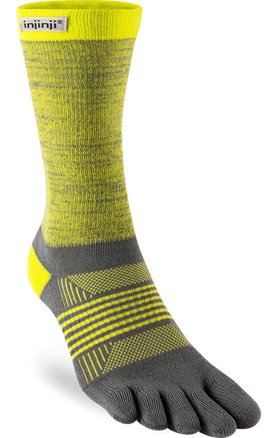 Injinji Trail Midweight Women's - Crew Socks Lightning