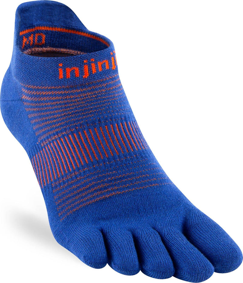 Injinji Run Lightweight - No Show Socks Sapphire