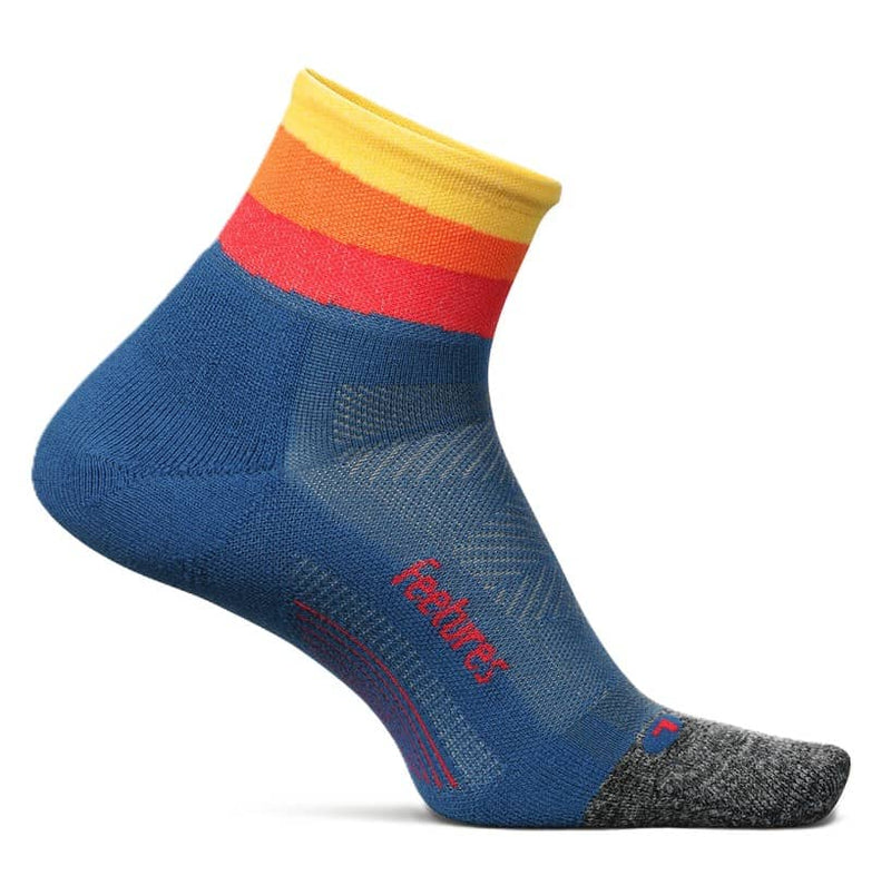 Feetures Elite Ultra Light - Quarter Socks Solar Ascent