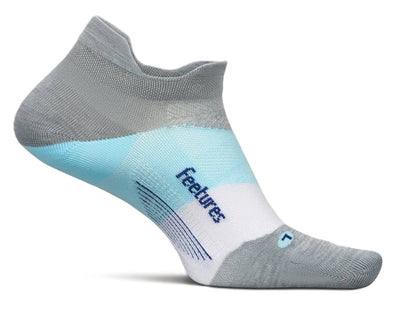 Feetures Elite Ultra Light - No Show Tab Socks Gray Sky