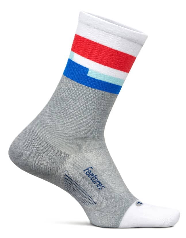 Feetures Elite Ultra Light - Mini Crew Socks Mission Gray