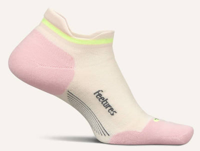 Feetures Elite Max Cushion - No Show Tab Socks Sandy Melon