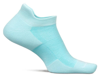 Feetures High Performance Cushion - No Show Tab Socks Sea Glass