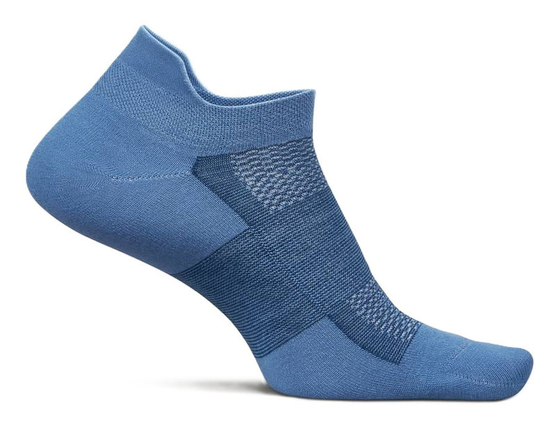 Feetures High Performance Ultra Light - No Show Tab Socks Denim Daze