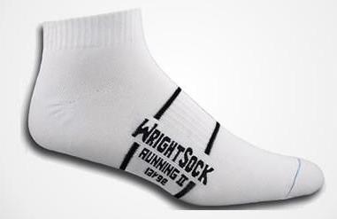 Anti-Blister Running Socks, White